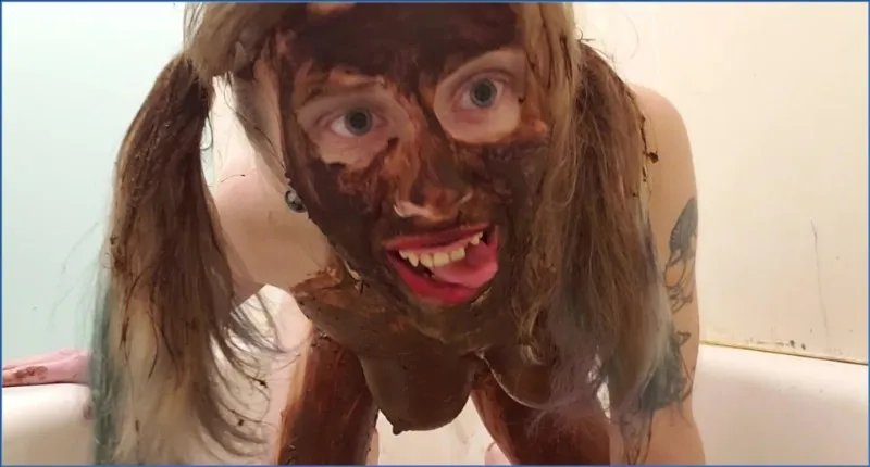 xxecstacy som Scat Princess II ved full innsmøring - scat video
