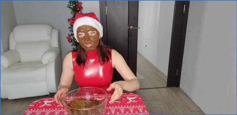 Scatlina som vugg julefrue med 22 ladninger lort del 1 - scat video